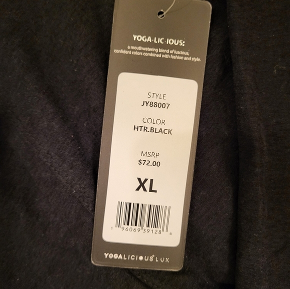 Yogalicious Lux Flare bottom jacket black XL - Picture 5 of 7